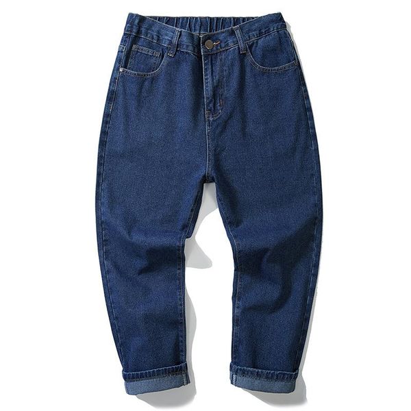 men's jeans fashion hip hop 2021 summer loose tapered men classical denim trousers plus size cotton ankle-length jean, Blue
men's jeans fashion hip hop 2021 summer loose tapered men classical denim trousers plus size cotton ankle-length jean, Blue