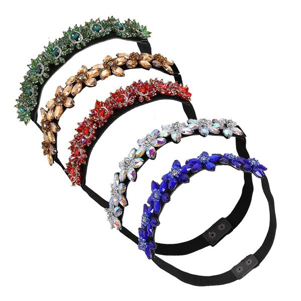 style colorful diamond waistband for women's luxurious floral elastic waist chainzqj8, Black;brown
style colorful diamond waistband for women's luxurious floral elastic waist chainzqj8, Black;brown