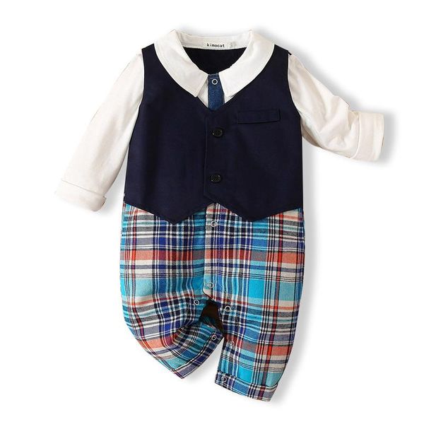 jumpsuits kimocat baby boy gentleman long-sleeved romper, british style jumpsuit + vest, spring children's clothing 6 months-3 years, Blue
jumpsuits kimocat baby boy gentleman long-sleeved romper, british style jumpsuit + vest, spring children's clothing 6 months-3 years, Blue