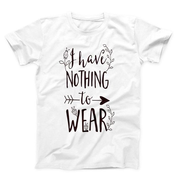 women's t-shirt i have nothing to wear letter fashion casual cotton round neck female shirt streetwear short sleeve tees, White
women's t-shirt i have nothing to wear letter fashion casual cotton round neck female shirt streetwear short sleeve tees, White