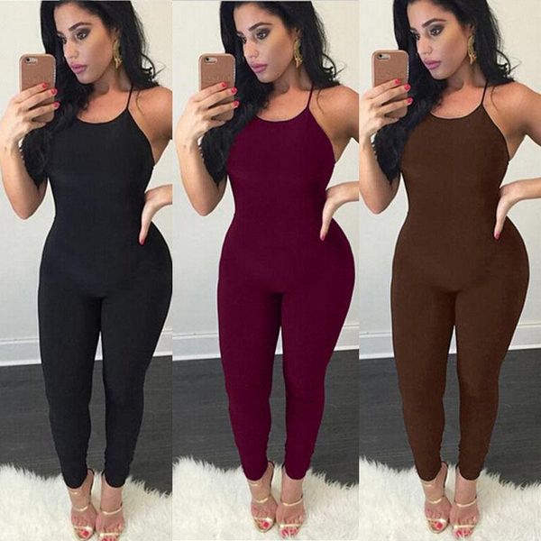 women's jumpsuits & rompers 2021 fashion women ladies sleeveless clubwear hollow playsuit bodycon party jumpsuit&romper trousers, Black;white
women's jumpsuits & rompers 2021 fashion women ladies sleeveless clubwear hollow playsuit bodycon party jumpsuit&romper trousers, Black;white