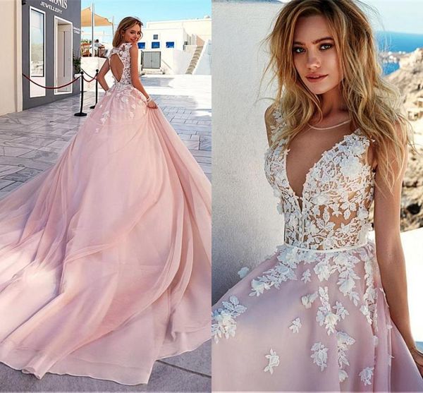 2021 new popular v-neck a-line wedding es with 3d beaded handmade flowers cut-out open back long train pink bridal vestidos h6zu, White
2021 new popular v-neck a-line wedding es with 3d beaded handmade flowers cut-out open back long train pink bridal vestidos h6zu, White