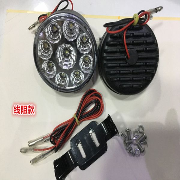 2x 9led car front fog tail lamp round daytime driving running light ap045
2x 9led car front fog tail lamp round daytime driving running light ap045