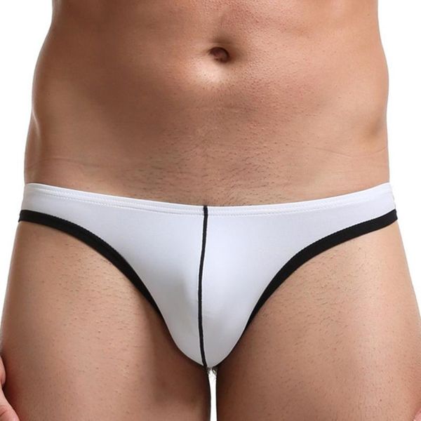 underpants men's fashion solid color ice silk breathable comfortable briefs underwear panties thong, Black;white
underpants men's fashion solid color ice silk breathable comfortable briefs underwear panties thong, Black;white