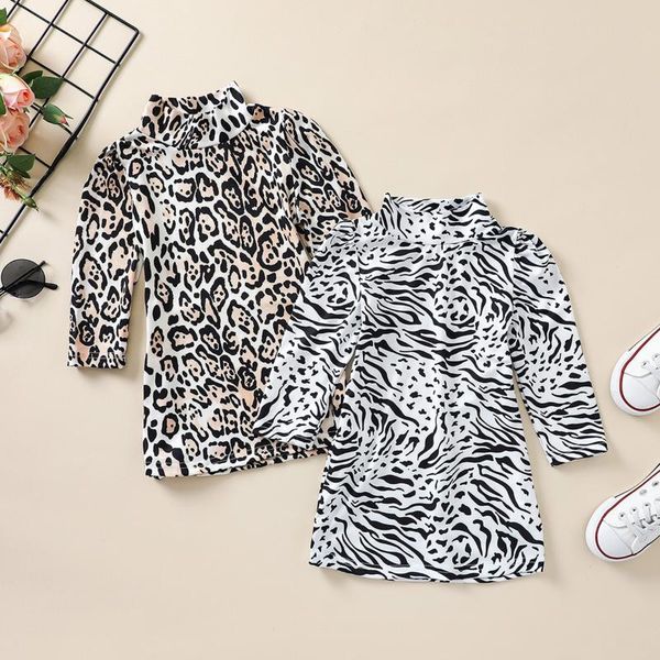 girl's dresses citgeeautumn kids baby girls casual dress leopard print/zebra print mock-neck long sleeves skirt spring clothes, Red;yellow
girl's dresses citgeeautumn kids baby girls casual dress leopard print/zebra print mock-neck long sleeves skirt spring clothes, Red;yellow