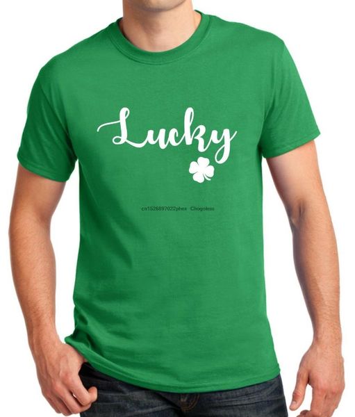 men's t-shirts lucky st. patricks day shirt green clover t-shirt irish shamrock saint patrick's, White;black
men's t-shirts lucky st. patricks day shirt green clover t-shirt irish shamrock saint patrick's, White;black