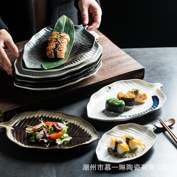 dishes & plates hand-painted leaves, tableware, ceramic plates, simple sushi breakfast western dishes, jiaozi
dishes & plates hand-painted leaves, tableware, ceramic plates, simple sushi breakfast western dishes, jiaozi