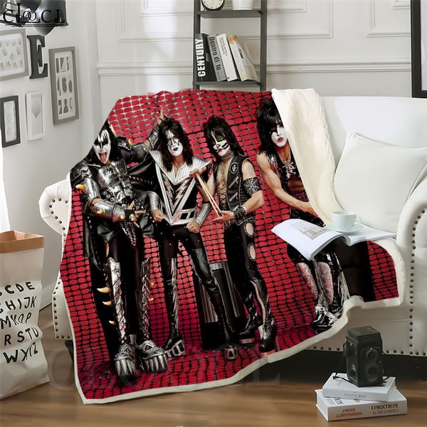 cloocl hard rock kiss band 3d print casual style conditioning blanket sofa teens bedding throw blankets plush quilt
cloocl hard rock kiss band 3d print casual style conditioning blanket sofa teens bedding throw blankets plush quilt