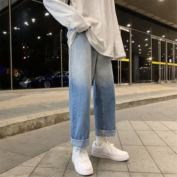 2021 new men's washed straight baggy homme casual pants cargo pocket wash jeans biker denim blue/black color trousers size -2xl dwd7
2021 new men's washed straight baggy homme casual pants cargo pocket wash jeans biker denim blue/black color trousers size -2xl dwd7