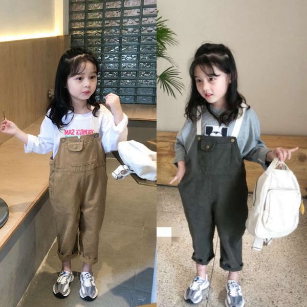 girls' korean woven twill canvas strap pants jumpsuit 2021 spring and summer new children's wear, Blue
girls' korean woven twill canvas strap pants jumpsuit 2021 spring and summer new children's wear, Blue