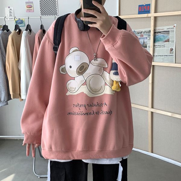 men's hoodies & sweatshirts privathinker - men's sweatshirt with bear pattern, large round neck sweater, harajuku fashion casual w, Black
men's hoodies & sweatshirts privathinker - men's sweatshirt with bear pattern, large round neck sweater, harajuku fashion casual w, Black
