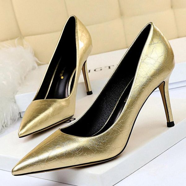 dress shoes women pumps stiletto high heels pointed wedding red party ladies plus size 43, Black
dress shoes women pumps stiletto high heels pointed wedding red party ladies plus size 43, Black
