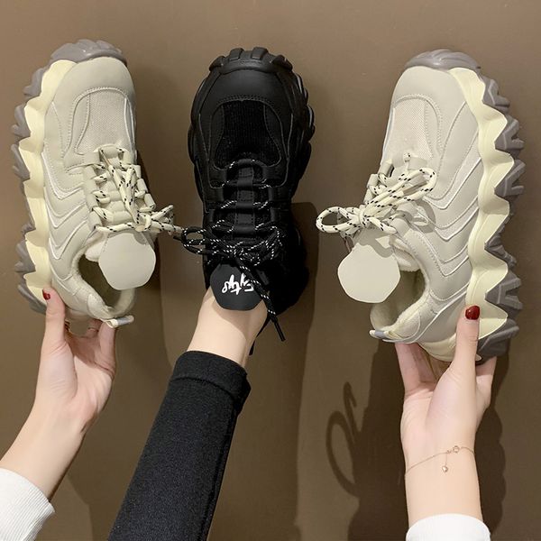 new spring autumn high-end women shoes thick-soled sponge cake black platform slim casual sports running shoes woman sneakers
new spring autumn high-end women shoes thick-soled sponge cake black platform slim casual sports running shoes woman sneakers