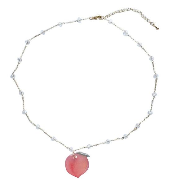 chokers sjdi-335 quartz red peach cherry pendant necklace for woman metal chain plated gold choker sweet jewelry, Golden;silver
chokers sjdi-335 quartz red peach cherry pendant necklace for woman metal chain plated gold choker sweet jewelry, Golden;silver