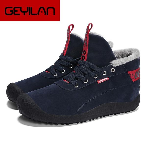boots men's snow warm cotton shoes winter large size outdoor casual lace up ankle 0431, Black
boots men's snow warm cotton shoes winter large size outdoor casual lace up ankle 0431, Black