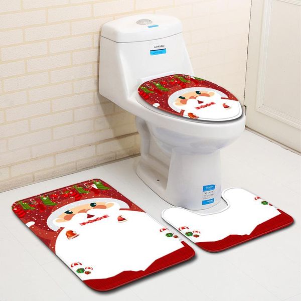 bath mats santa snow night pattern mat bathroom products carpet toilet three-piece set seat non-slip
bath mats santa snow night pattern mat bathroom products carpet toilet three-piece set seat non-slip