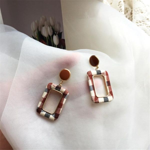 dangle & chandelier ruanme han edition creative grid geometry a pair of earrings female contracted fix face daily pendant jewelry, Silver
dangle & chandelier ruanme han edition creative grid geometry a pair of earrings female contracted fix face daily pendant jewelry, Silver