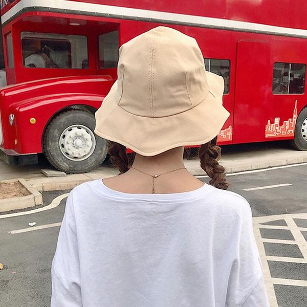 wide brim hats spring summer women bucket hat vintage solid color panama fisherman casual outdoor girls cotton sun, Blue;gray
wide brim hats spring summer women bucket hat vintage solid color panama fisherman casual outdoor girls cotton sun, Blue;gray