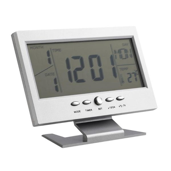 other clocks & accessories voice control back-light lcd alarm clock weather monitor calendar with timer sound sensor temperature desktab
other clocks & accessories voice control back-light lcd alarm clock weather monitor calendar with timer sound sensor temperature desktab
