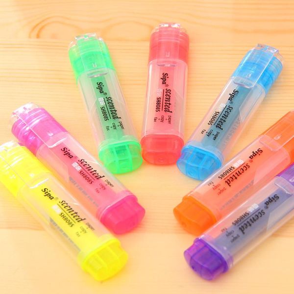highlighters 7 colors fluorescent highlighter pen water color marker sipa cute korean type with candy for paint draw school supply, Black;red
highlighters 7 colors fluorescent highlighter pen water color marker sipa cute korean type with candy for paint draw school supply, Black;red