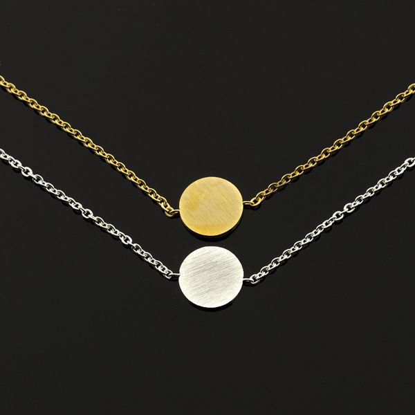 v attract 10pcs gold matt circle charms stainless steel chain bracelets women mother's day gift jewellery bijoux, Golden;silver
v attract 10pcs gold matt circle charms stainless steel chain bracelets women mother's day gift jewellery bijoux, Golden;silver