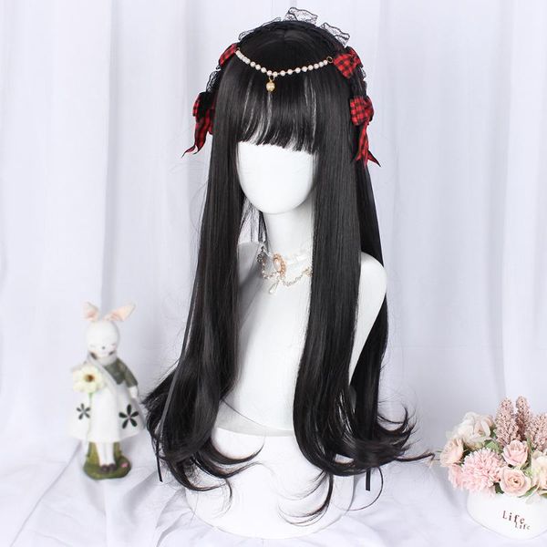 synthetic wigs mcoser women lady fancy lolita cosplay wig black wavy halloween party costume 70cm long daily basic hair fashion + cap
synthetic wigs mcoser women lady fancy lolita cosplay wig black wavy halloween party costume 70cm long daily basic hair fashion + cap