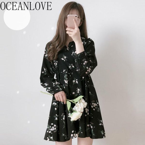 casual dresses oceanlove chiffon vestidos floral sweet korean spring 2021 mini a-line high waist chic print dress women fashion 15661, Black;gray
casual dresses oceanlove chiffon vestidos floral sweet korean spring 2021 mini a-line high waist chic print dress women fashion 15661, Black;gray