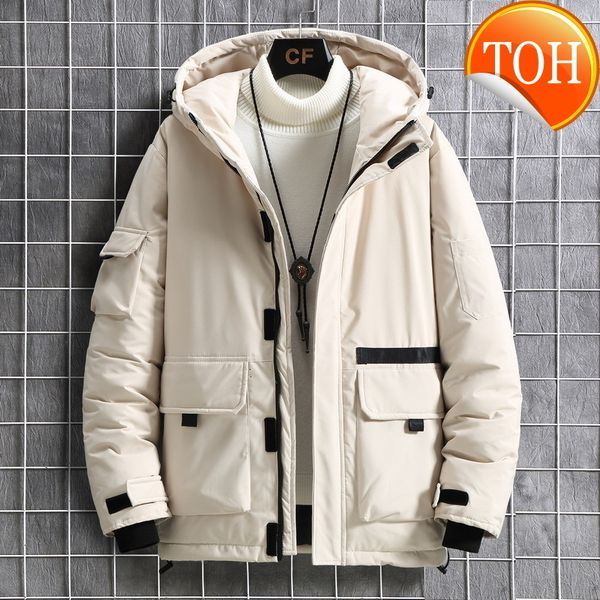 hood white jacket duck down parka men's outdoor snow brand s workwear thick warm winter 4xl, Black
hood white jacket duck down parka men's outdoor snow brand s workwear thick warm winter 4xl, Black