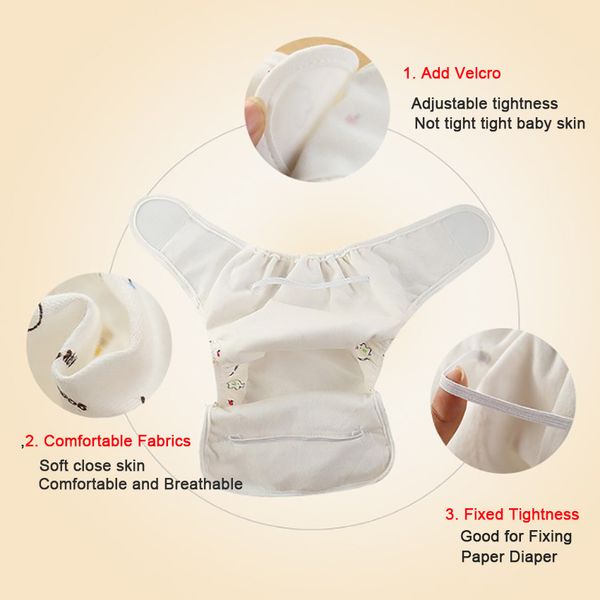 Baby Cotton Nappies Diaper Reusable Washable Cloth Diapers Nappy Cover Waterproof Newborn Baby Traning Panties Diapers Pocket
Baby Cotton Nappies Diaper Reusable Washable Cloth Diapers Nappy Cover Waterproof Newborn Baby Traning Panties Diapers Pocket
