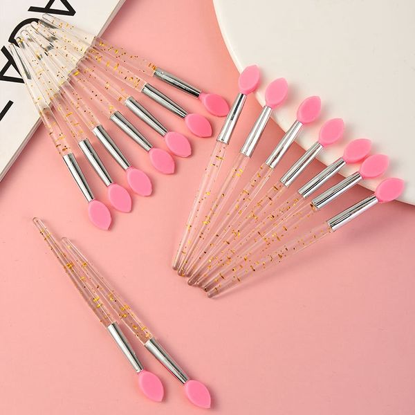 soft silicone head eyeshadow lip applicator brush makeup brushes with crystal handle cosmetic beauty tools 1179
soft silicone head eyeshadow lip applicator brush makeup brushes with crystal handle cosmetic beauty tools 1179