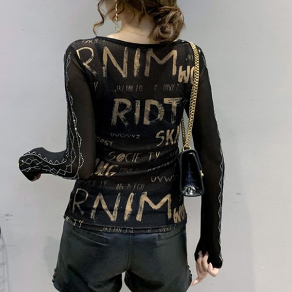 2021 new spring fall european clothes t-shirt women drape fashion shiny diamonds button long sleeve mesh girl tees t0n502a rhuv, White
2021 new spring fall european clothes t-shirt women drape fashion shiny diamonds button long sleeve mesh girl tees t0n502a rhuv, White