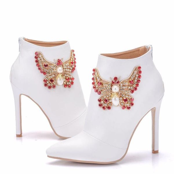 boots fall 2021 stiletto heel pointed white wedding shoes red diamond party dress plus size bride bridesmaid women, Black
boots fall 2021 stiletto heel pointed white wedding shoes red diamond party dress plus size bride bridesmaid women, Black