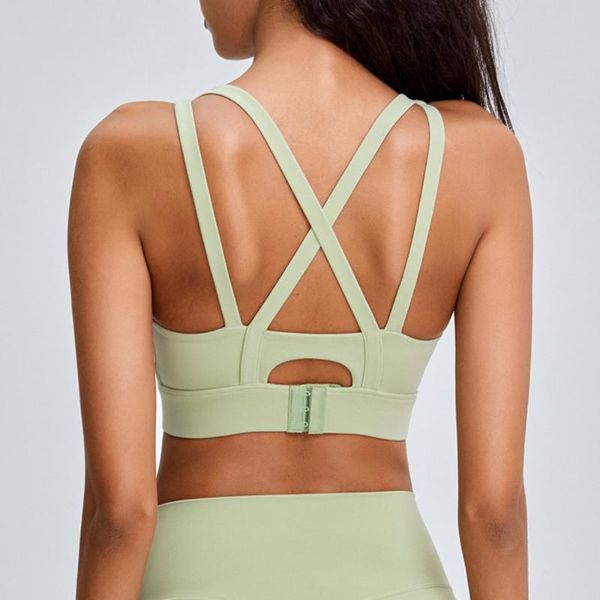 yoga outfit women's high impact padded sports bras cross strappy back closure fitness running bra push up gym clothing
yoga outfit women's high impact padded sports bras cross strappy back closure fitness running bra push up gym clothing