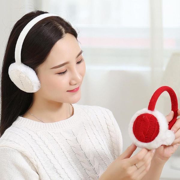 berets fashion earmuffs women winter warm plush knitted earmuff ear warmer accessory gift girl fur headband, Blue;gray
berets fashion earmuffs women winter warm plush knitted earmuff ear warmer accessory gift girl fur headband, Blue;gray