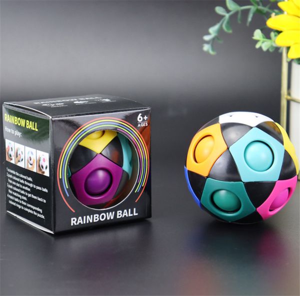rainbow magic ball fidget cubes toys puzzle balls stress relief creative football for kids brain teasers games learning educational toy gift
rainbow magic ball fidget cubes toys puzzle balls stress relief creative football for kids brain teasers games learning educational toy gift