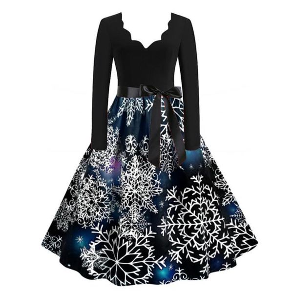 casual dresses black big swing print vintage christmas dress women winter long sleeve v neck year party hight waist, Black;gray
casual dresses black big swing print vintage christmas dress women winter long sleeve v neck year party hight waist, Black;gray