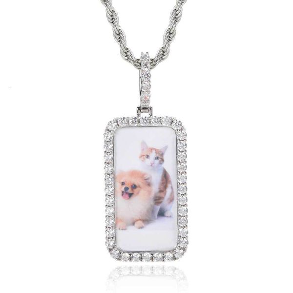 pendant necklaces personalized rectangular po with zircon diy po frame creative medal hip hop necklace, Silver
pendant necklaces personalized rectangular po with zircon diy po frame creative medal hip hop necklace, Silver