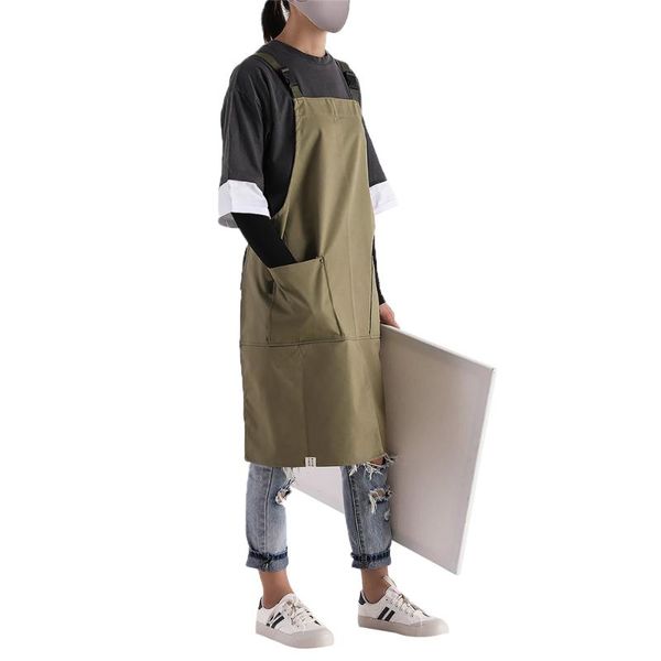 kitchen apron adjustable waterproof work apron with 2 large pockets for men women
kitchen apron adjustable waterproof work apron with 2 large pockets for men women