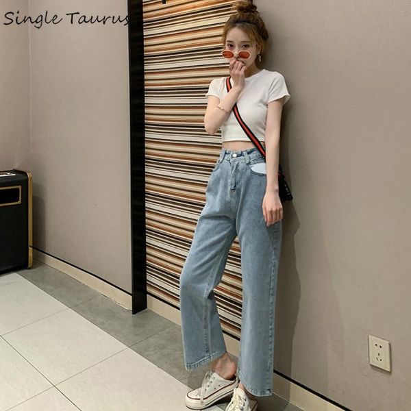 women's jeans 2021 korean high waist women fashion loose straight pantalones vaqueros mujer wide leg denim pants vintage harajuku pant, Blue
women's jeans 2021 korean high waist women fashion loose straight pantalones vaqueros mujer wide leg denim pants vintage harajuku pant, Blue