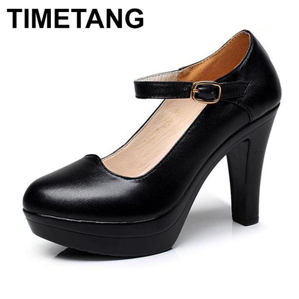 dress shoes timetangfashion women platform pumps 2021 ankle boots buckle genuine leather woman high heels office work shoe blacke1258, Black
dress shoes timetangfashion women platform pumps 2021 ankle boots buckle genuine leather woman high heels office work shoe blacke1258, Black