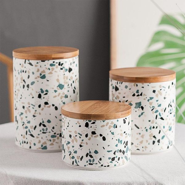 creative nordic style ceramic sealed jar storage organization kitchen spice coffee bean candy jar home decoration
creative nordic style ceramic sealed jar storage organization kitchen spice coffee bean candy jar home decoration