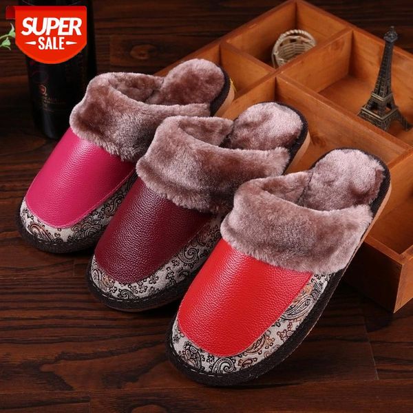 lcizrong women luxury genuine leather home slippers winter plush warm cow leather indoor slippers women men house shoes #tu83, Black
lcizrong women luxury genuine leather home slippers winter plush warm cow leather indoor slippers women men house shoes #tu83, Black