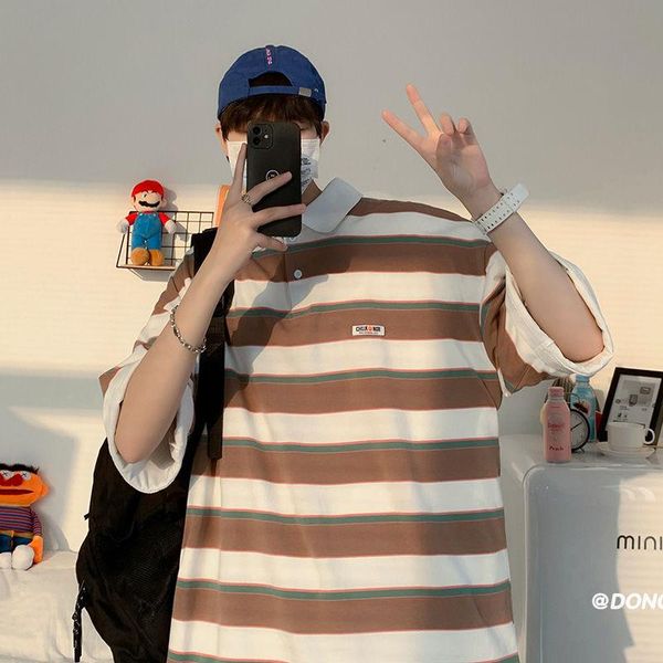men's t-shirts harajuku casual striped print tshirt summer minimalist style short sleeve cotton t-shirt 2021 simple clot, White;black
men's t-shirts harajuku casual striped print tshirt summer minimalist style short sleeve cotton t-shirt 2021 simple clot, White;black