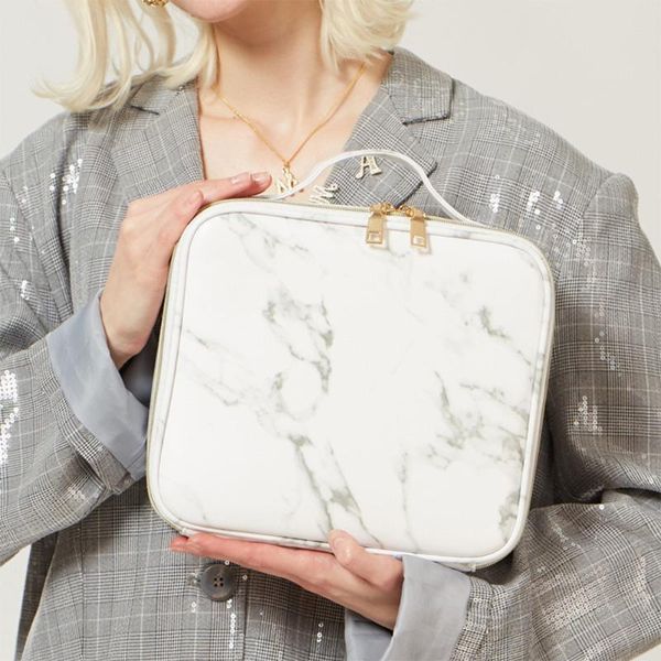 cosmetic bags & cases female professional multifunction makeup case marble brush manicure storage box leather mini bag organizer
cosmetic bags & cases female professional multifunction makeup case marble brush manicure storage box leather mini bag organizer
