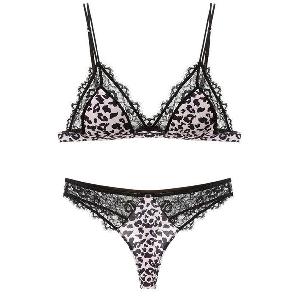 lace set small cup temptation perspective bikini bra style leopard underwear, Red;black
lace set small cup temptation perspective bikini bra style leopard underwear, Red;black