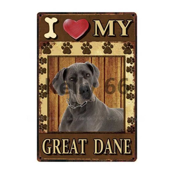 pets warning dog rule life is better with great dane metal sign home decor bar wall art painting 20*30 cm size dg-24
pets warning dog rule life is better with great dane metal sign home decor bar wall art painting 20*30 cm size dg-24