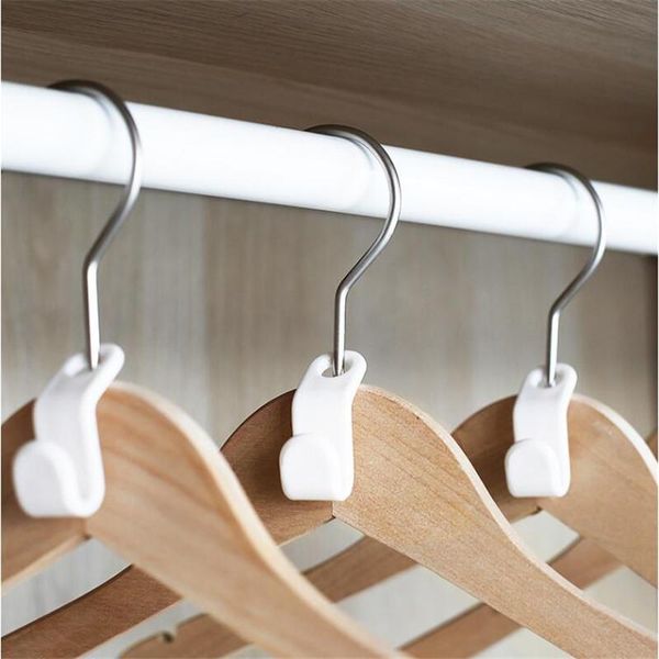 hooks & rails mini clothes hanger connector cascading wardrobe closet organizer home accessories for hanging
hooks & rails mini clothes hanger connector cascading wardrobe closet organizer home accessories for hanging