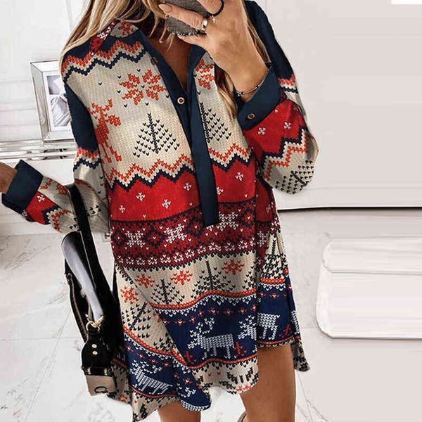 autumn mini christmas printed dress new loose shirt dress women casual turn-down collar buttoned ladies office party dress mujer y1204, Black;gray
autumn mini christmas printed dress new loose shirt dress women casual turn-down collar buttoned ladies office party dress mujer y1204, Black;gray