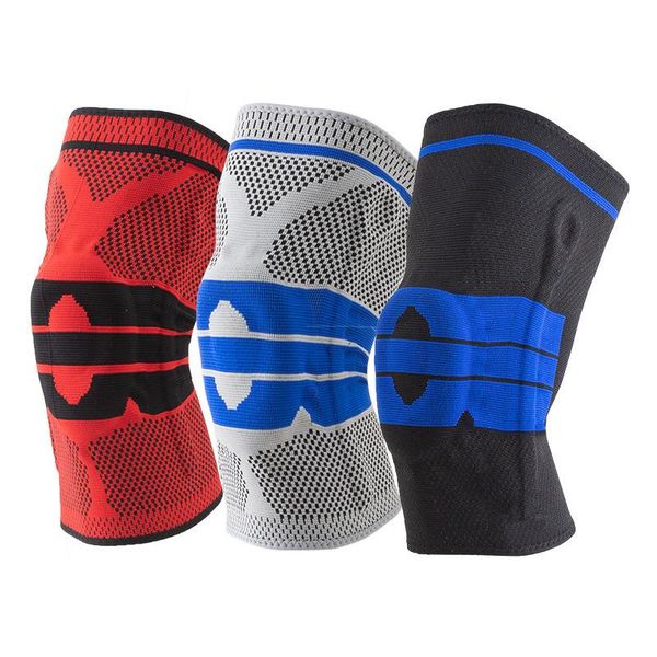 1 pair hiking full knee brace strap patella medial support strong meniscus compression protection sport pads running basket, Black;gray
1 pair hiking full knee brace strap patella medial support strong meniscus compression protection sport pads running basket, Black;gray