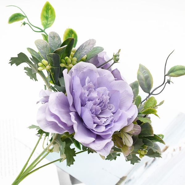 artificial peony bouquets, home decoration wedding decoration, handicraft p accessories, 1 bunch
artificial peony bouquets, home decoration wedding decoration, handicraft p accessories, 1 bunch